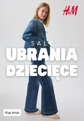 H&M - gazetka promocyjna SALE - ubrania dziecięce od środy 08.07 