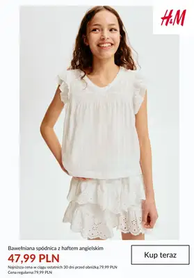 H&M - gazetka promocyjna SALE - ubrania dziecięce od środy 08.07  - strona 7