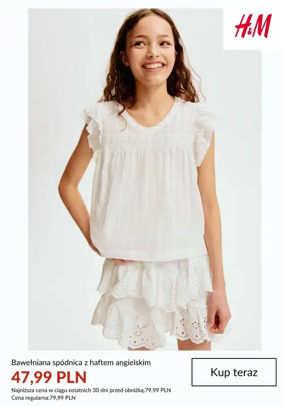 H&M - gazetka promocyjna SALE - ubrania dziecięce od środy 08.07  - strona 7
