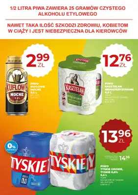 Duży Ben - gazetka promocyjna Gazetka piwna od czwartku 09.07 do środy 22.07 - strona 8