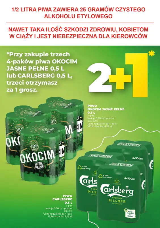 Duży Ben - gazetka promocyjna Gazetka piwna od czwartku 09.07 do środy 22.07 - strona 7