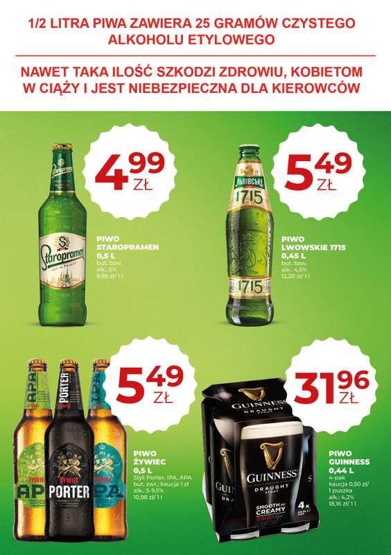 Duży Ben - gazetka promocyjna Gazetka piwna od czwartku 09.07 do środy 22.07 - strona 5