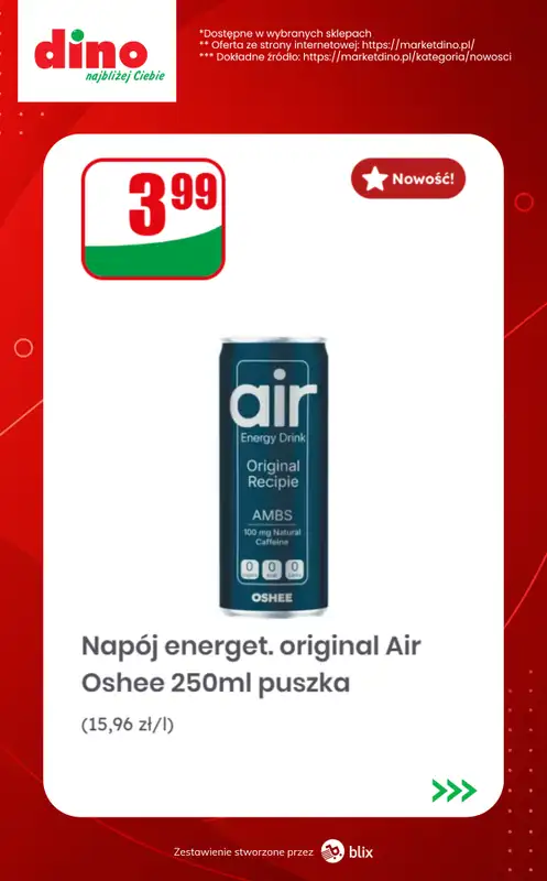 Dino - gazetka promocyjna Nowości w Dino! od środy 08.07  - strona 7