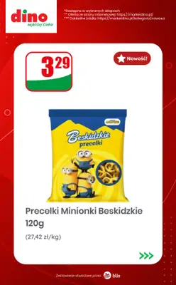 Dino - gazetka promocyjna Nowości w Dino! od środy 08.07 