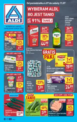 Aldi - gazetka promocyjna Pełny katalog! od poniedziałku 06.07 do soboty 11.07