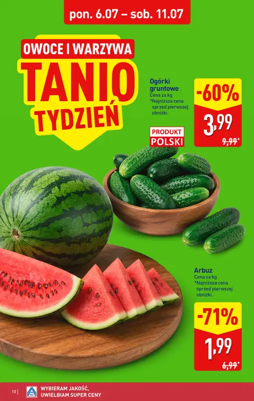 Aldi - gazetka promocyjna Pełny katalog! od poniedziałku 06.07 do soboty 11.07 - strona 10