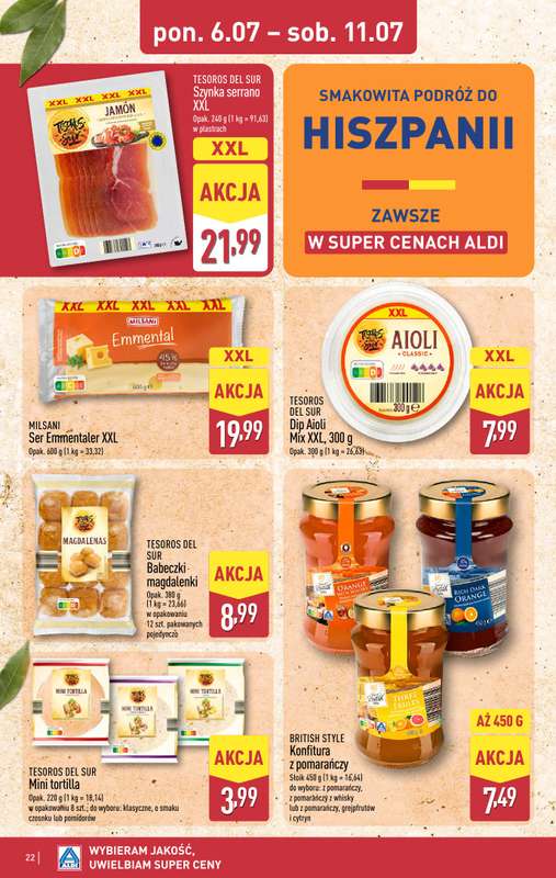 Aldi - gazetka promocyjna Pełny katalog! od poniedziałku 06.07 do soboty 11.07 - strona 22