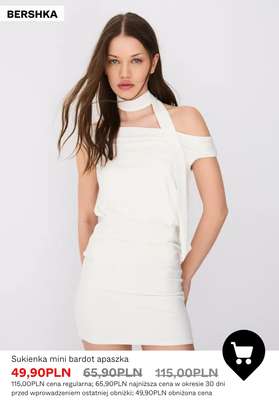 Bershka - gazetka promocyjna SALE - sukienki od środy 08.07  - strona 7
