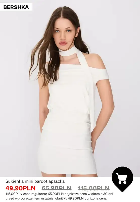Bershka - gazetka promocyjna SALE - sukienki od środy 08.07  - strona 7