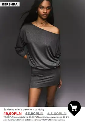 Bershka - gazetka promocyjna SALE - sukienki od środy 08.07  - strona 9