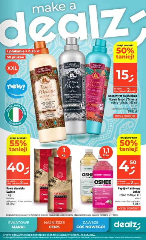 Dealz - gazetka promocyjna Make a Dealz! od czwartku 09.07 do środy 15.07