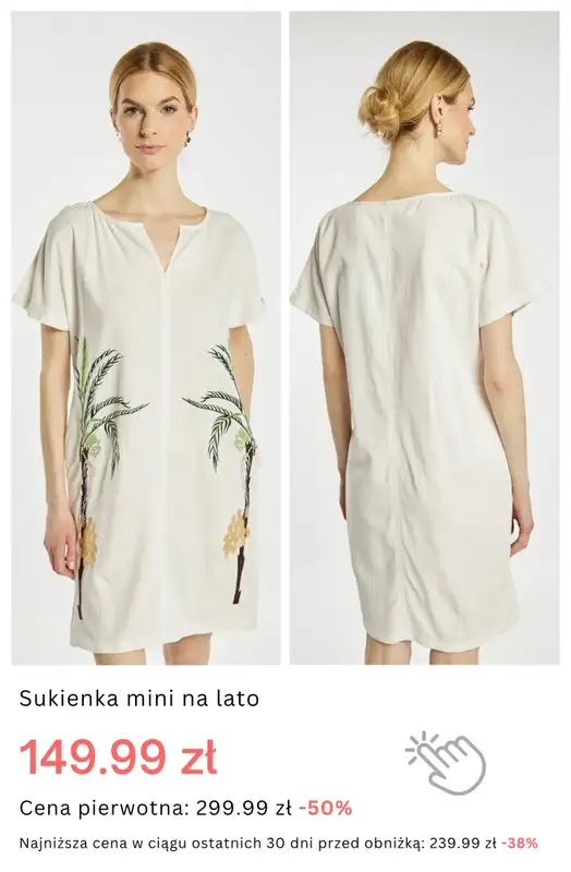 Monnari - gazetka promocyjna Wszystko od -50% do -70% od środy 08.07  - strona 10