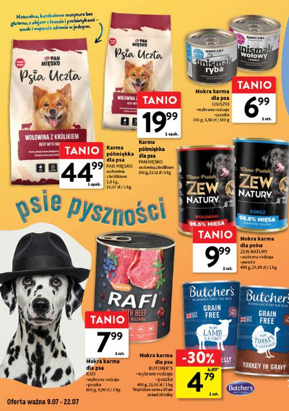 Intermarche - gazetka promocyjna Wszystko czego chcę dla pupila od czwartku 09.07 do środy 22.07 - strona 2