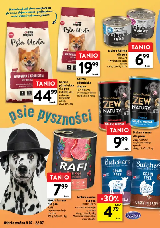 Intermarche - gazetka promocyjna Wszystko czego chcę dla pupila od czwartku 09.07 do środy 22.07 - strona 2