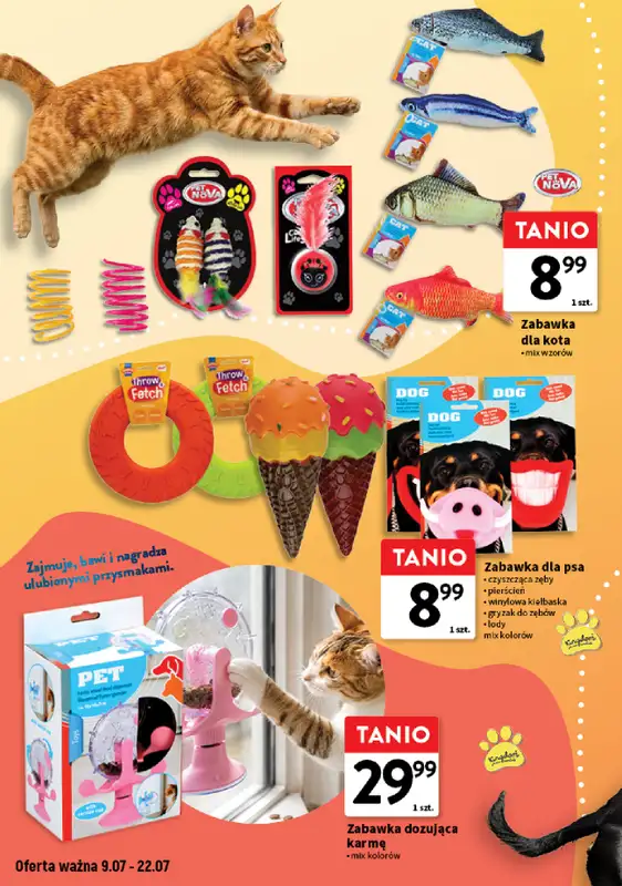 Intermarche - gazetka promocyjna Wszystko czego chcę dla pupila od czwartku 09.07 do środy 22.07 - strona 8