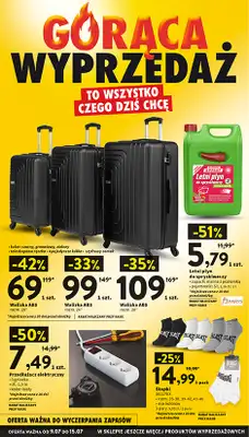 Intermarche - gazetka promocyjna Gorąca wyprzedaż od czwartku 09.07 do środy 15.07