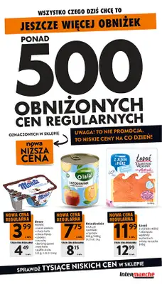 Intermarche - gazetka promocyjna Niska cena od czwartku 09.07 do środy 15.07