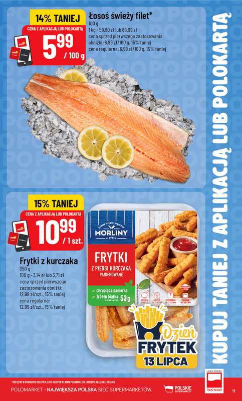 POLOmarket - gazetka promocyjna Kupuj taniej z POLOappką od środy 08.07 do wtorku 14.07 - strona 11