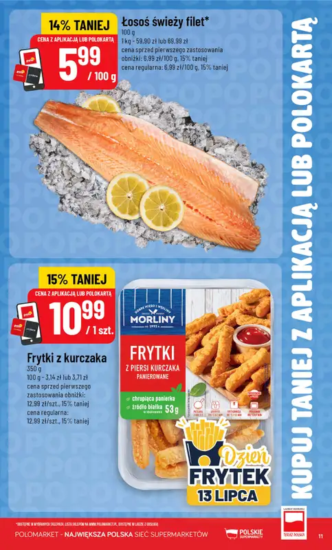 POLOmarket - gazetka promocyjna Kupuj taniej z POLOappką od środy 08.07 do wtorku 14.07 - strona 11