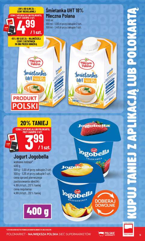 POLOmarket - gazetka promocyjna Kupuj taniej z POLOappką od środy 08.07 do wtorku 14.07 - strona 9