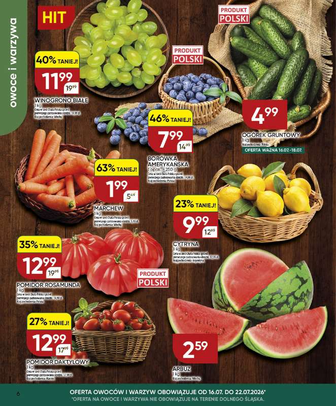 Chata Polska - gazetka promocyjna Gazetka 16-26.07  do niedzieli 26.07 - strona 6