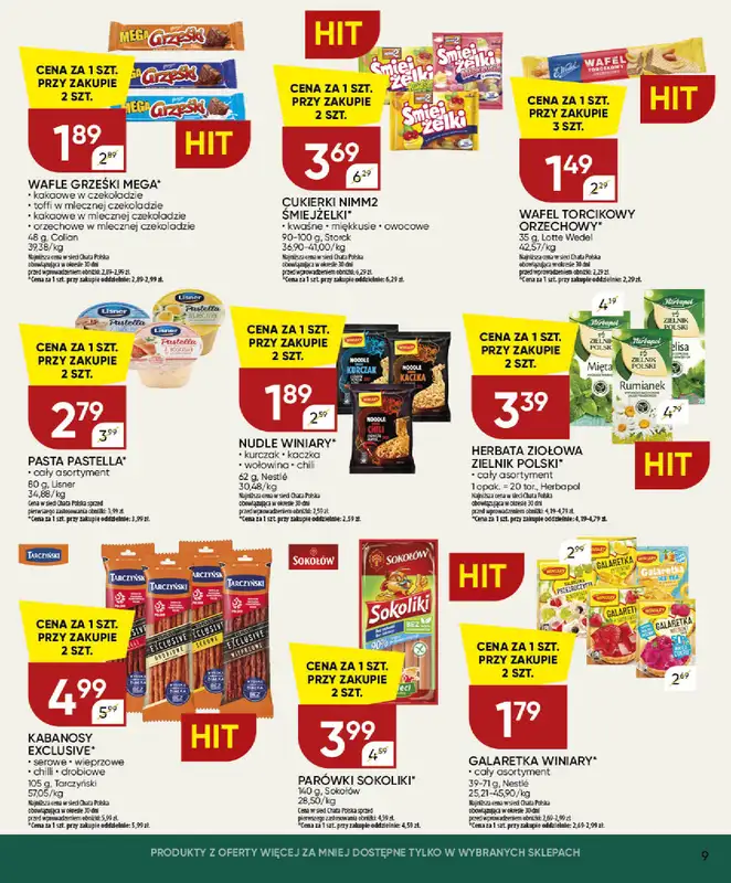 Chata Polska - gazetka promocyjna Gazetka 16-26.07  do niedzieli 26.07 - strona 9