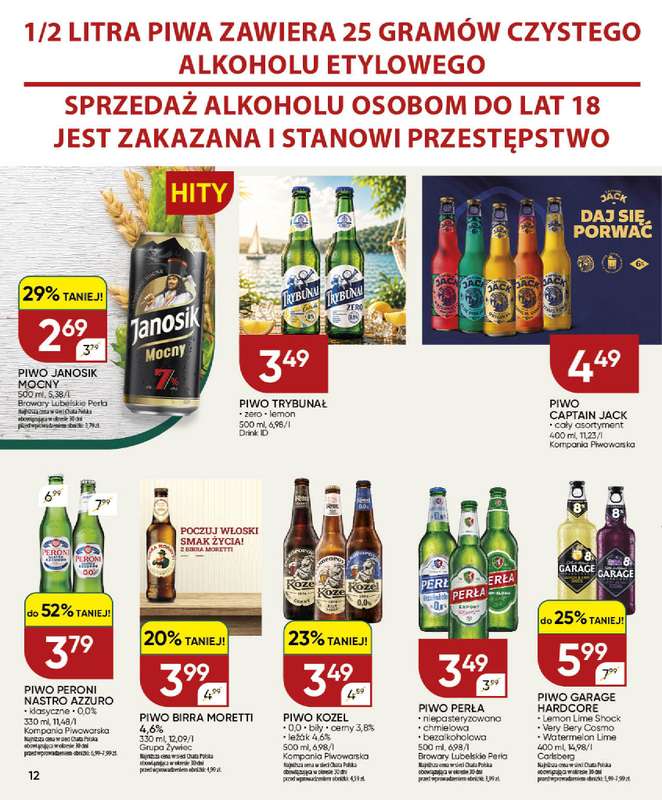 Chata Polska - gazetka promocyjna Gazetka 16-26.07  do niedzieli 26.07 - strona 12