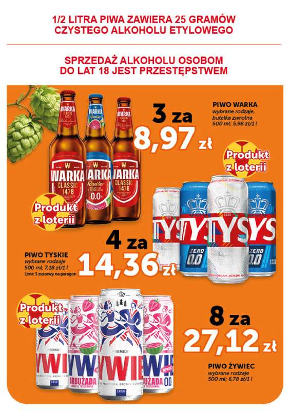 Groszek - gazetka promocyjna Gazetka Market  do środy 15.07 - strona 18