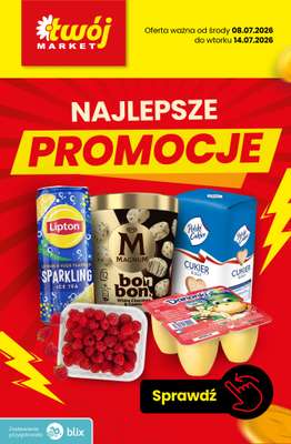 Twój Market - gazetka promocyjna Najlepsze promocje! od czwartku 09.07 do wtorku 14.07