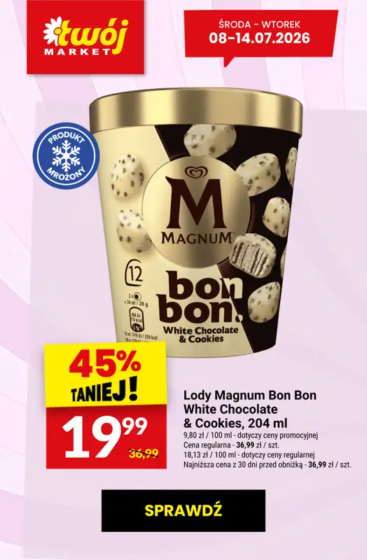 Twój Market - gazetka promocyjna Najlepsze promocje! od czwartku 09.07 do wtorku 14.07 - strona 2