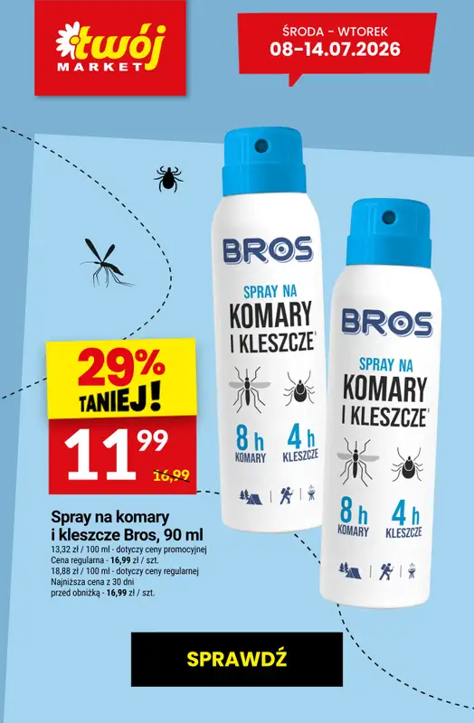 Twój Market - gazetka promocyjna Najlepsze promocje! od czwartku 09.07 do wtorku 14.07 - strona 10