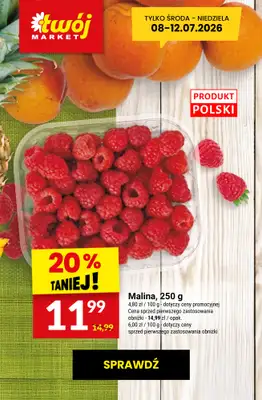 Twój Market - gazetka promocyjna Najlepsze promocje! od czwartku 09.07 do wtorku 14.07 - strona 7
