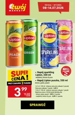Twój Market - gazetka promocyjna Najlepsze promocje! od czwartku 09.07 do wtorku 14.07 - strona 4