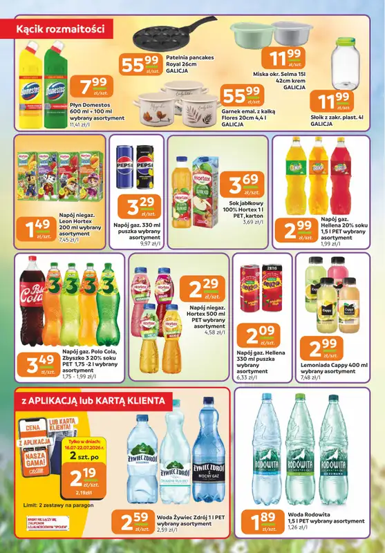 Społem Częstochowa - gazetka promocyjna Gazetka od czwartku 16.07 do wtorku 28.07 - strona 9
