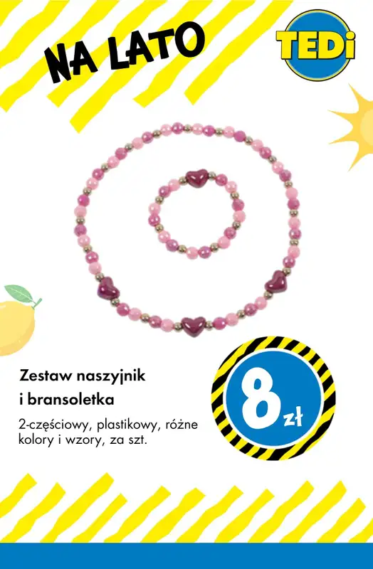 Tedi - gazetka promocyjna Akcesoria na lato od środy 08.07  - strona 8