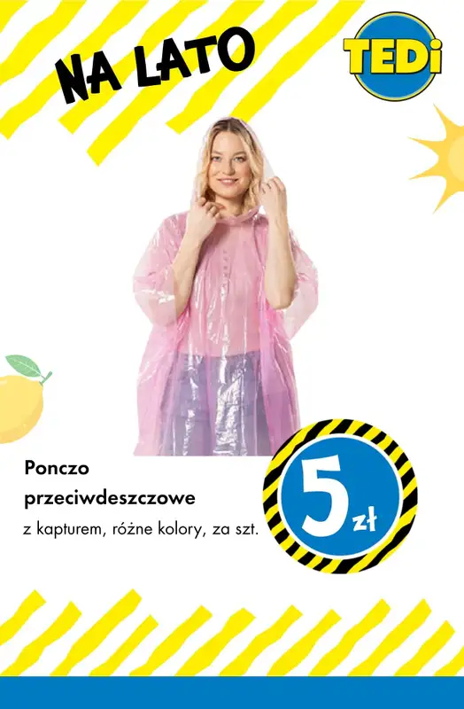 Tedi - gazetka promocyjna Akcesoria na lato od środy 08.07  - strona 10
