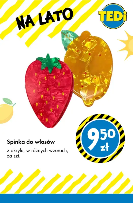 Tedi - gazetka promocyjna Akcesoria na lato od środy 08.07  - strona 13