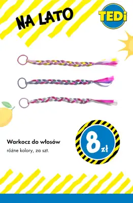 Tedi - gazetka promocyjna Akcesoria na lato od środy 08.07  - strona 11