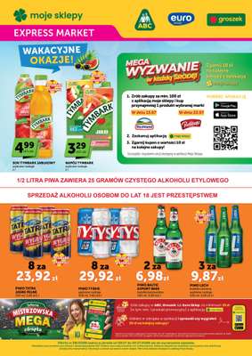 Euro Sklep - gazetka promocyjna Gazetka Expressmarket  do środy 22.07