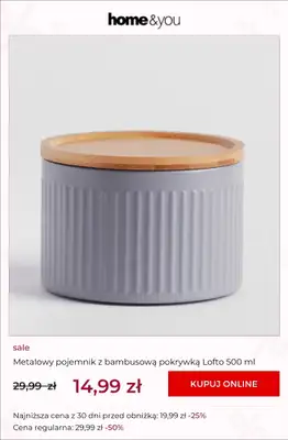 home&you - gazetka promocyjna Sale do 14,99 zł od środy 08.07 do czwartku 16.07 - strona 6