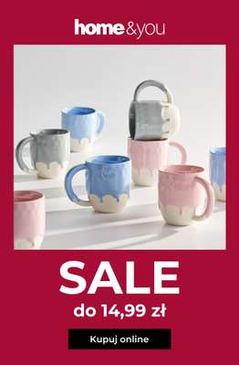home&you - gazetka promocyjna Sale do 14,99 zł od środy 08.07 do czwartku 16.07