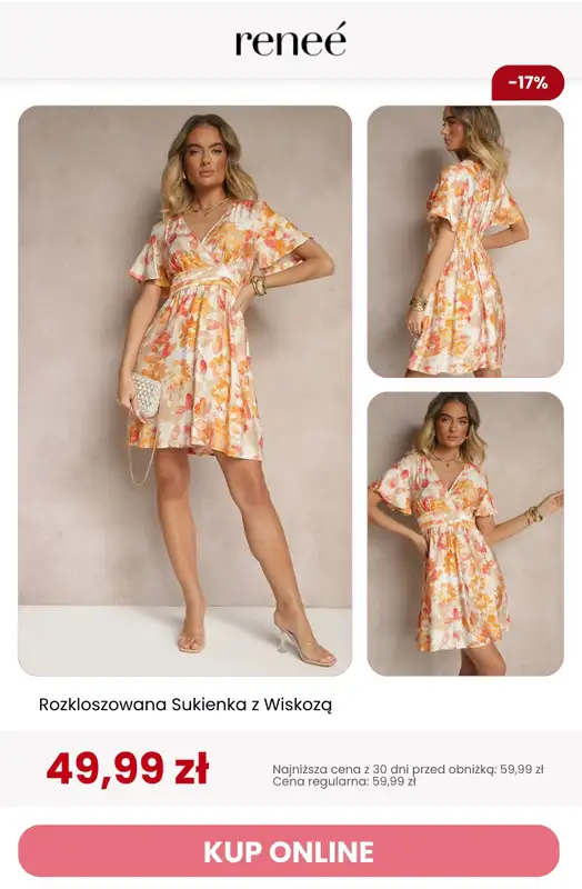 Renee - gazetka promocyjna Sukienki na WYPRZEDAŻY od środy 08.07 do wtorku 14.07 - strona 12