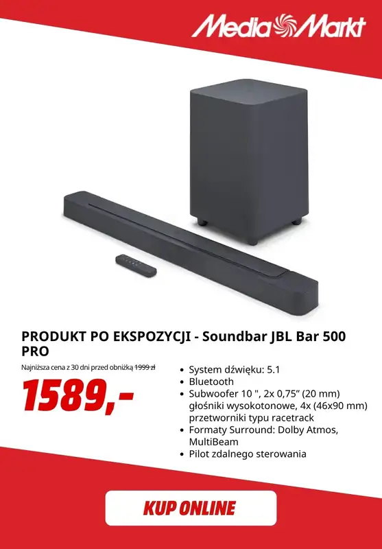 Media Markt - gazetka promocyjna Produkty po ekspozycji taniej! od środy 08.07 do czwartku 16.07 - strona 6