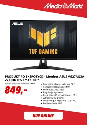 Media Markt - gazetka promocyjna Produkty po ekspozycji taniej! od środy 08.07 do czwartku 16.07 - strona 7