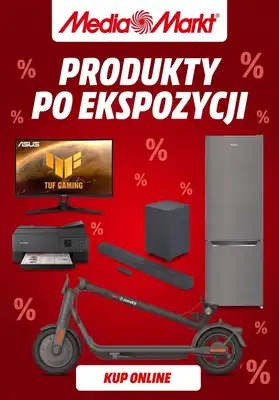 Media Markt - gazetka promocyjna Produkty po ekspozycji taniej! od środy 08.07 do czwartku 16.07