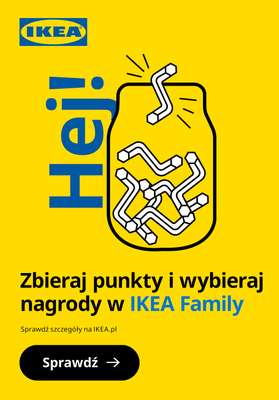 IKEA - gazetka promocyjna Zbieraj punkty i odbieraj nagrody w IKEA od środy 08.07 do poniedziałku 31.08