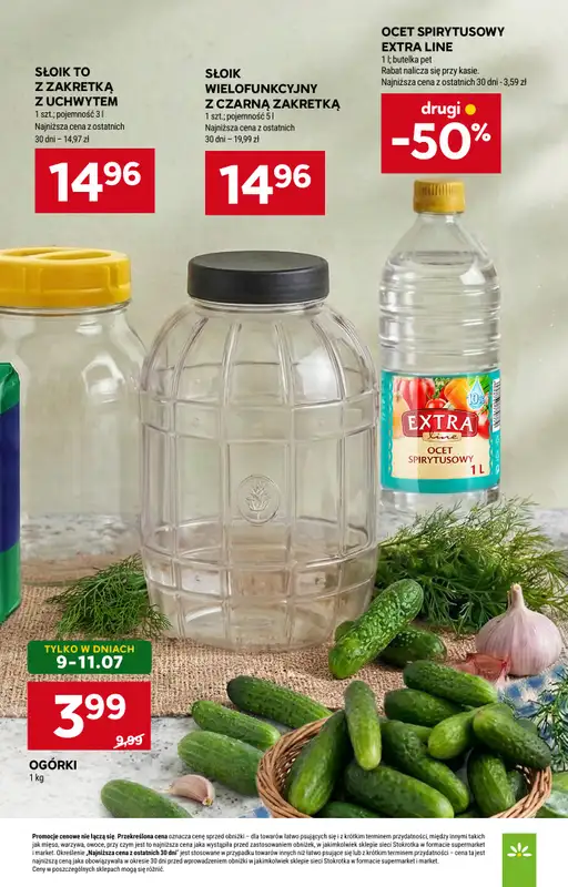 Stokrotka - gazetka promocyjna Gazetka Market od czwartku 09.07 do środy 15.07 - strona 21