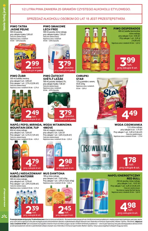 Stokrotka - gazetka promocyjna Gazetka Market od czwartku 09.07 do środy 15.07 - strona 28