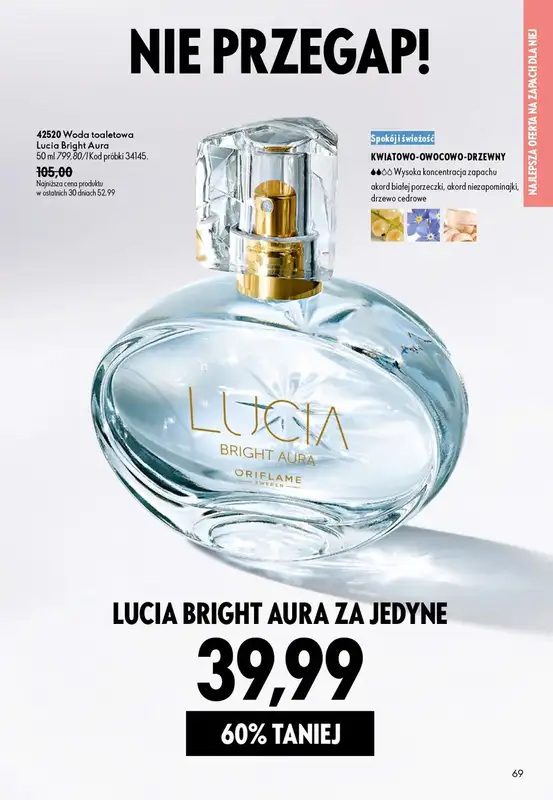 Oriflame - gazetka promocyjna Katalog 11/2026 od środy 29.07 do wtorku 18.08 - strona 69
