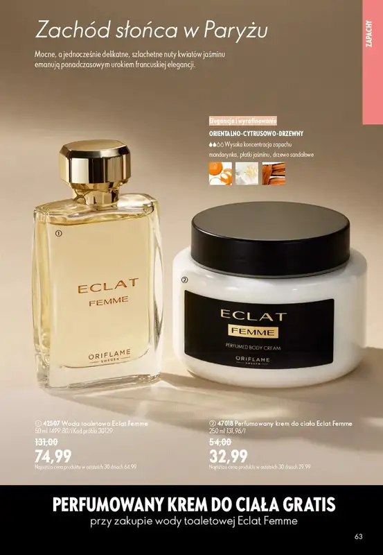 Oriflame - gazetka promocyjna Katalog 11/2026 od środy 29.07 do wtorku 18.08 - strona 63